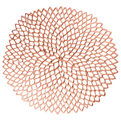 Chilewich Dahlia Placemat Rose Gold Chilewich Dahlia Placemat Rose Gold